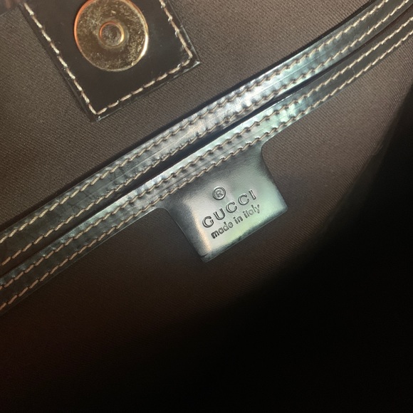 💯Authentic Gucci Coated Canvas Tote - Picture 5 of 12